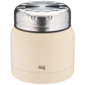 thermo mug(サーモマグ) TANK 保温ランチジャー アイボリー TNK18-30｜en-office