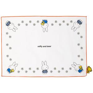 クツワ ミッフィー ランチョンマット miffy キッズランチシリーズ MF682 日本製 約W35×D25×H0.3cm｜en-office