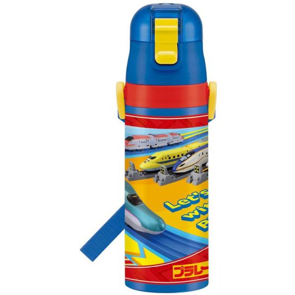 スケーター スポーツボトル 子供用 ステンレス 水筒 プラレール 20 470ml SDC4
