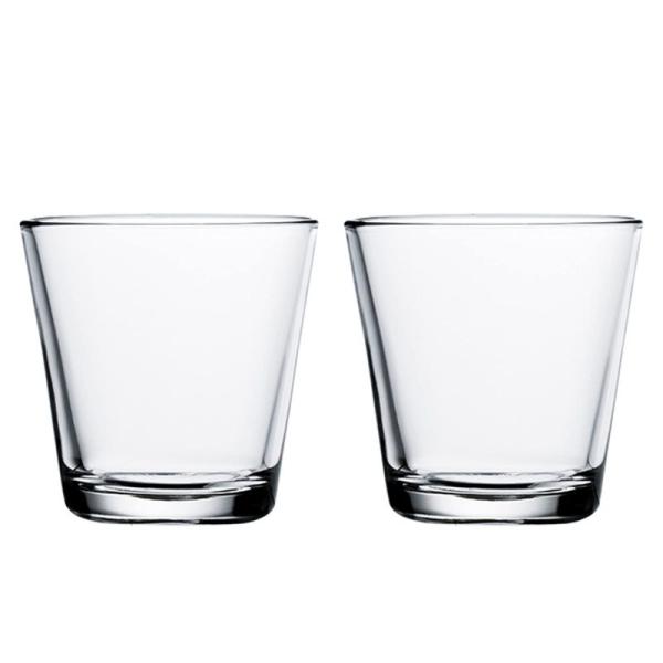 正規輸入品 iittala (イッタラ) ガラス タンブラー Kartio 2個セット クリア 約2...