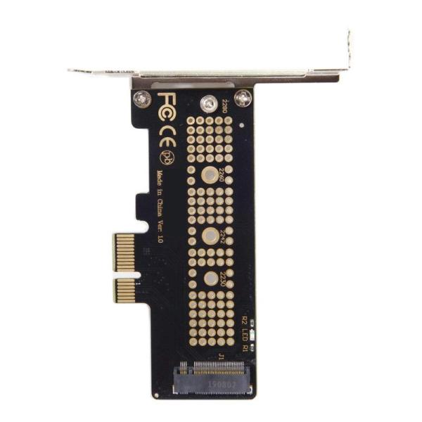 Cablecc ロープロファイル PCI-E 3.0 x4 レーンからM.2 NGFF M-Key ...
