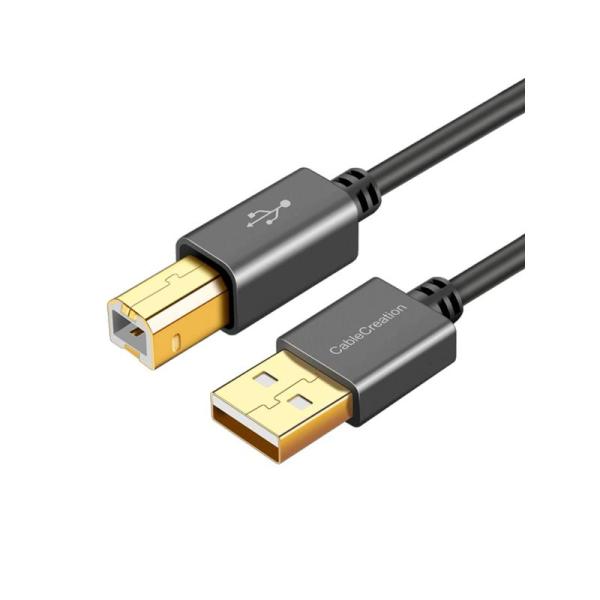 USBプリンターケーブル, CableCreation USB 2.0 A (オス) to Type...