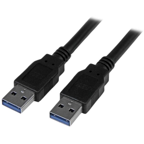 StarTech.com USB 3.0 ケーブル A(オス) - A(オス) 3m ブラック US...