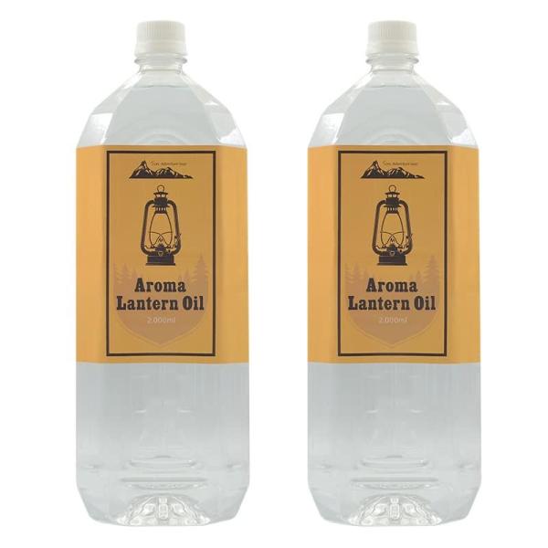 日本製 アロマ ランタンオイル 4L (4000ml) 2L 2個 虫除け パラフィン オイル スス...