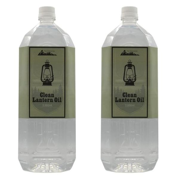 日本製 クリーン ランタンオイル 4L (4000ml) 2L 2個 環境対応型 パラフィン オイル...