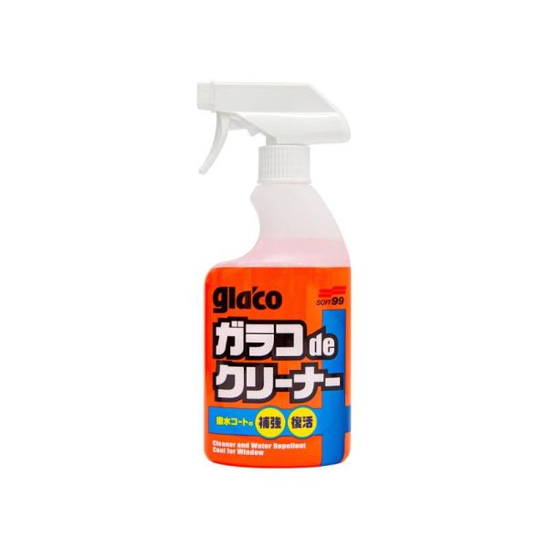 ソフト99(SOFT99) glaco(ガラコ) 撥水剤 ガラコdeクリーナー 400ml 自動車用...