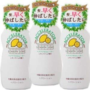 医薬部外品ヘアアクセルレーターL (レモンライムの香り) 150mL×3個セット加美乃素本舗｜en-select