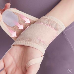 手首サポーター 女性 薄手 メッシュ 巻きつけ...の詳細画像2