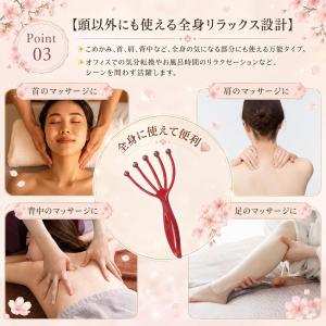 頭皮マッサージ ヘッドスパ ブラシ ヘッドマッ...の詳細画像3