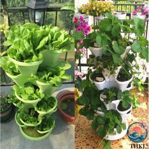 植木鉢 植栽ポット イチゴ プランター タワー...の詳細画像3