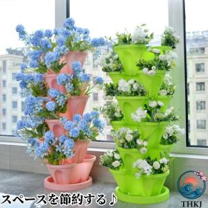 植木鉢 植栽ポット イチゴ プランター タワー...の詳細画像4