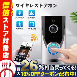 ワイヤレスドアホン Wifiネットワーク接続 スマート インターホン 防犯カメラ 電池式 スマホで来客対応できる スマートビデオドアホン Ubox Vdbl 7 エコled蛍光灯ヤフー店 通販 Yahoo ショッピング