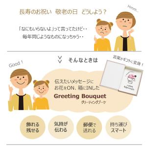 敬老の日 メッセージ カード 花 言葉の プレ...の詳細画像3