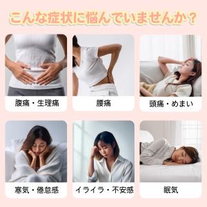 お腹を温めるグッズ ホットベルト 温活 生理期...の詳細画像1