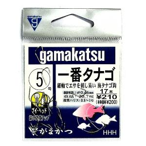 釣針 一番タナゴ 5号 がまかつ GAMAKATS #358389｜ena-com