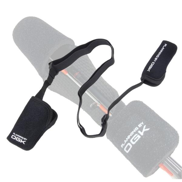 釣竿収納 ロッドカバー OG218K OGK クロロプレン2ピーストップバットカバー