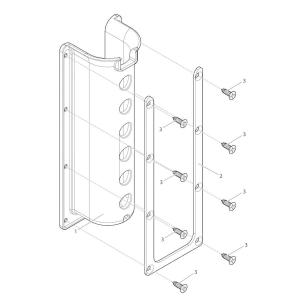 【部品】 タッピングネジ3.5 (59185) パーツNo.3 [第一精工 EVAロッドラック 33Sブラック]