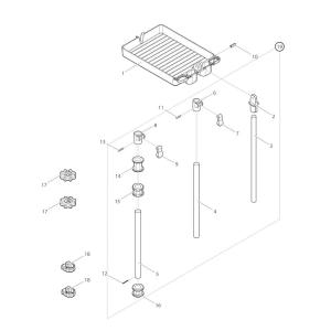 【部品】 ピン3x18 (59168) パーツNo.11 [第一精工 タックルステーション]