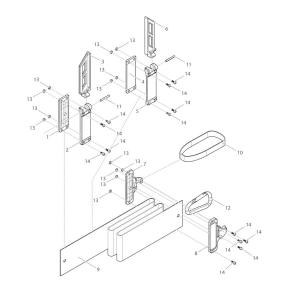 【部品】 キャップボルトM2x6 (59198) パーツNo.14 [第一精工 ノギスケール 65イエロー]