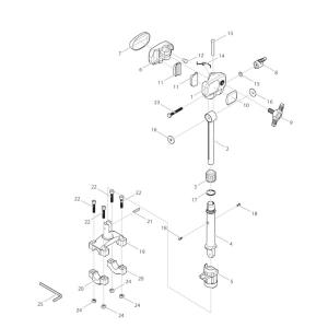【部品】 ウレタンゴム (39877) パーツNo.16 [第一精工 かさキャッチNO.1 グレー]