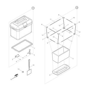 部品】 ネット (19191) パーツNo.8 [第一精工 飛び出すエビ元気