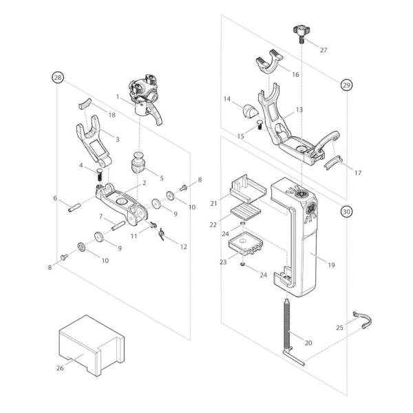 【部品】 チビサポート (09038) パーツNo.1 [第一精工 チビラークロング]