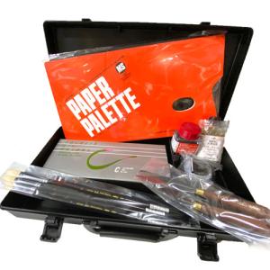 送料無料 油彩セット 木箱タイプ ベーシック PD BOX（クサカベ油絵具12