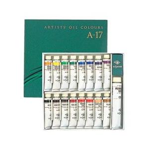 送料無料 クサカベ 油絵具 A-17 6号(20ml) 17色セット｜enauc