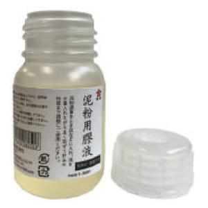 メール便不可 開明 泥粉用膠液 50ｍｌ （顔料/書画/写経/習字/年賀はがき/日本画など）｜enauc