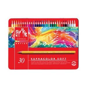 CARAN d'ACHE（カランダッシュ） スプラカラーソフト色鉛筆 30色セット