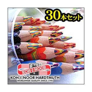 送料無料 コヒノール マジックペンシル ゴシックペン 太軸３色ペン ３０本セット