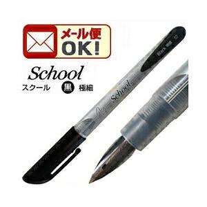可 タチカワ 新ペン先 スクールG （黒/ブラック） 極細字