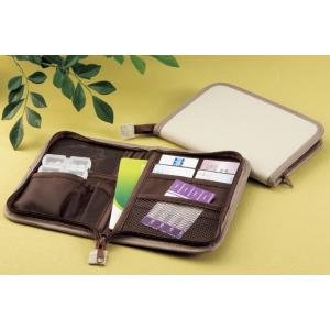 地球にやさしい　再生PET マルチケース　通院用　旅行用　家計用　SDGs　病院　保険証　