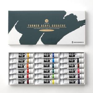 ターナー】 アクリルガッシュ 20ml 24色セット 1個入 【ゆうパケット