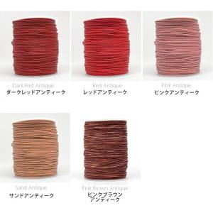 1.5mm幅×1m アンティークカラーA レザ...の詳細画像3