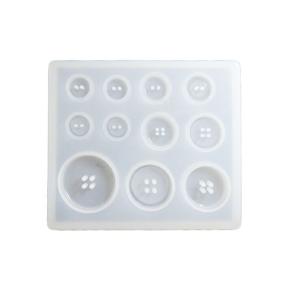 ボタンプレートセット 12〜25mm シリコンモールド 【ゆうパケット対応】