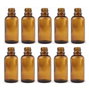 遮光瓶 （茶色）20ml/14本 :遮光瓶 （茶色）10ml/34本 20ml 1個入 遮光瓶 茶色 ドロッパー付 28mm×70.5mm Φ10.5mm 【ゆう