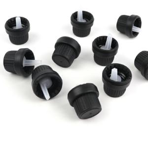 25×21mm Φ10.5mm 10個入 遮光瓶用 キャップ+ドロップ栓 【ゆうパケット対応】