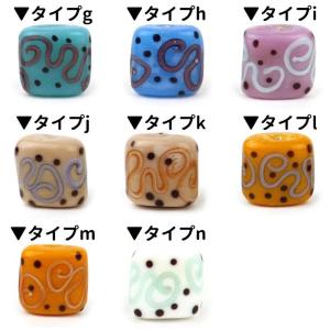 【アウトレット】1個入 インドビーズ セラミッ...の詳細画像3
