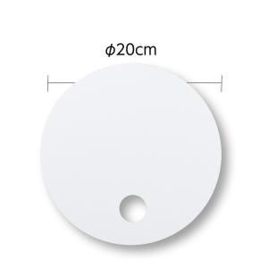 紙製丸うちわ φ200mm 1枚入【ゆうパケッ...の詳細画像2