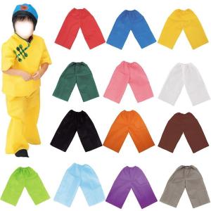 衣装ベース J ズボン オレンジ グレー 黄 黄緑 黒 紫 水色