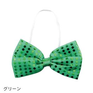キラキラ蝶ネクタイ 赤 青 ゴールド グリーン...の詳細画像4