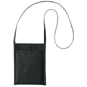 コットン ミニサコッシュ ブラック 1個入 【ゆうパケット対応】