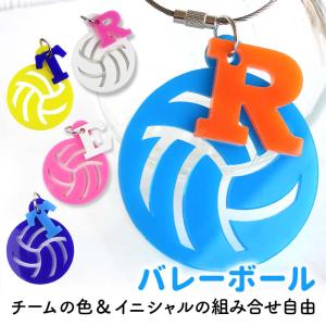 卒業記念 バレーボール アクリルキーホルダー ...の詳細画像1