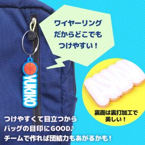 部活 卒業記念 スポーツネームプレートキーホル...の詳細画像4