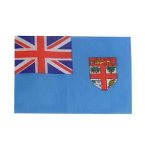 世界の国旗（約21×14cm）ハ行国 ：フィジー/手旗 小さめ ミニ国旗 手持ち フラッグ 応援グッズ【ゆうパケット対応】