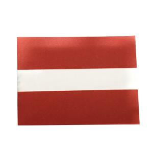 世界の国旗（約21×14cm）ラ行国 ：ラトビア共和国/手旗 小さめ ミニ国旗 手持ち フラッグ 応援グッズ【ゆうパケット対応】