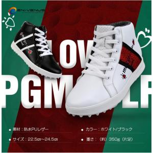 ハイカット ゴルフシューズ ブーツ スニーカー...の詳細画像1