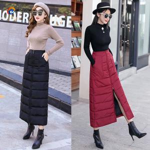 巻きスカート 防寒 ラップスカート キルティング ロング ロング丈 裏