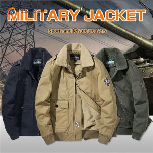 ムートン B7ジャケット メンズ 裏ボア ミックスファーB7 フェイク